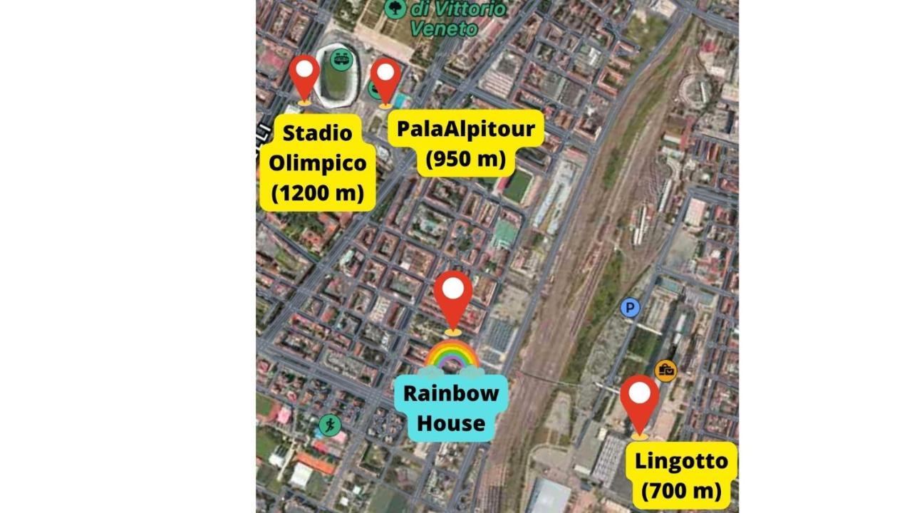 トリノRainbow House Lingotto Inalpiアパートメント エクステリア 写真